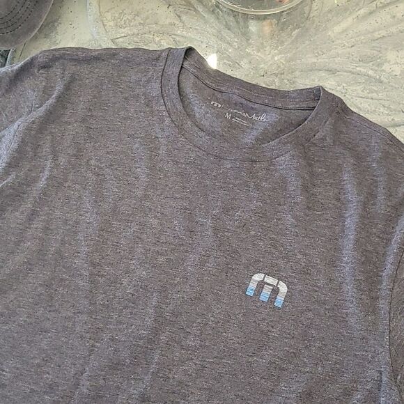 travis Matthew men's Gray Medium Tee Shirt New - Picture 3 of 6